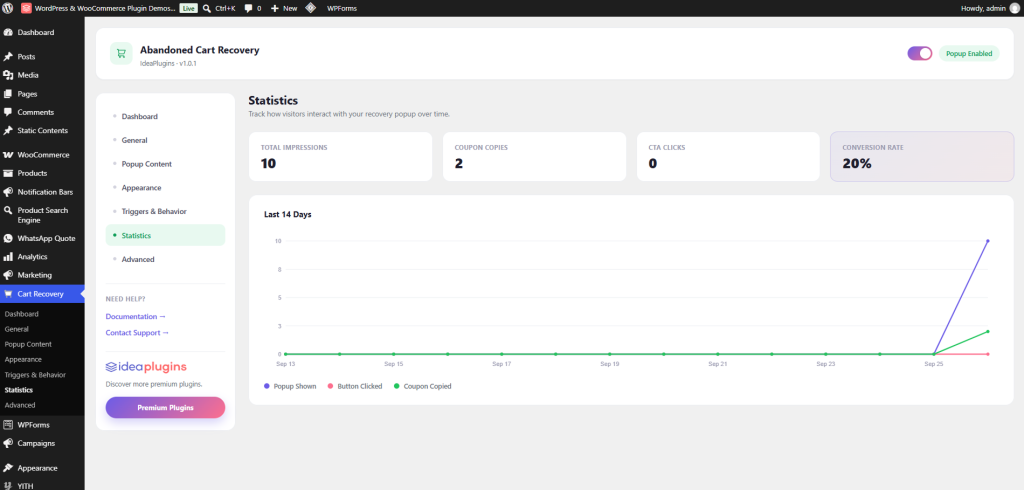 Abandoned Cart Recovery for WooCommerce