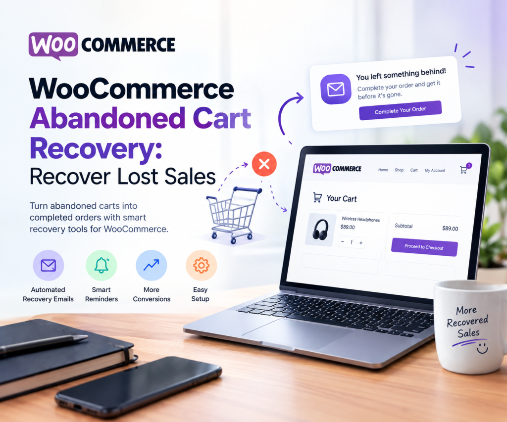 WooCommerce Abandoned Cart Recovery: Recover Lost Sales