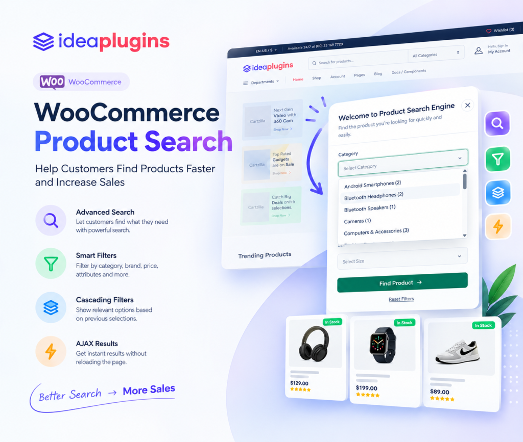 Best WooCommerce Product Search Plugin: Advanced Search & Product Filters