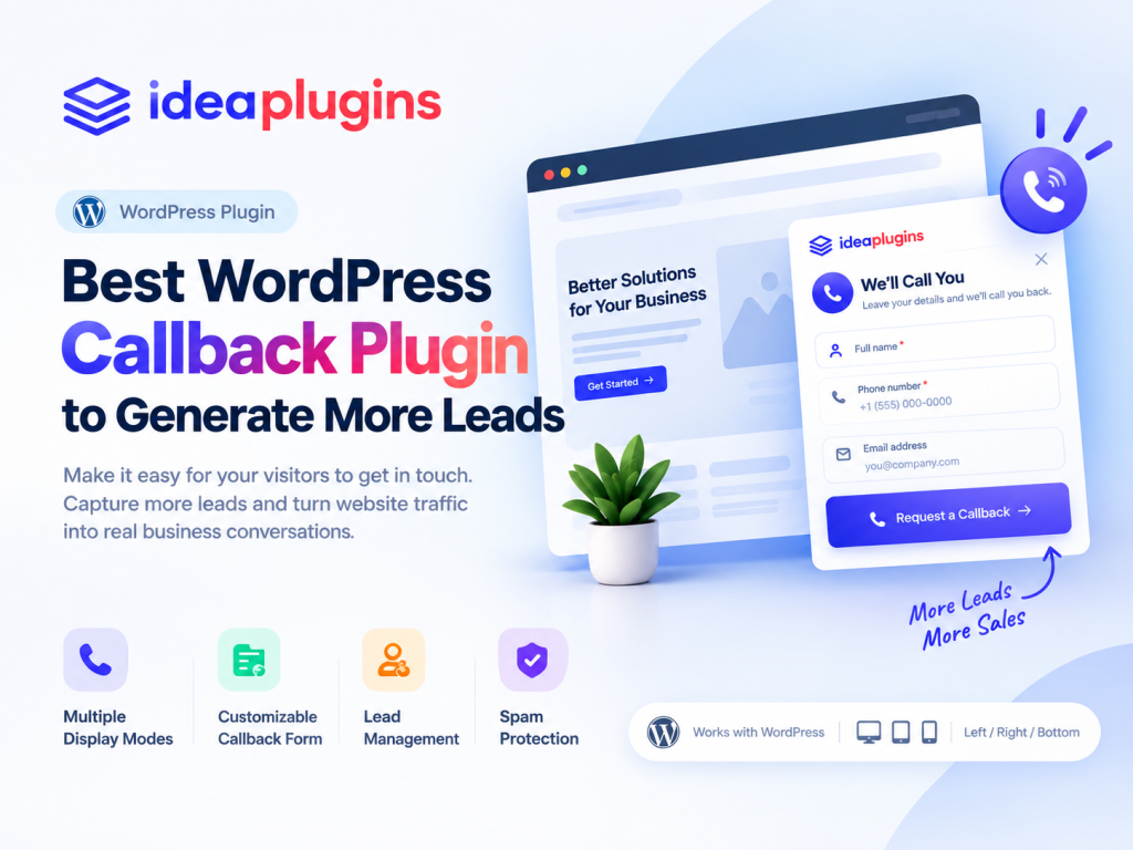 WordPress Callback Plugin: How to Generate More Leads