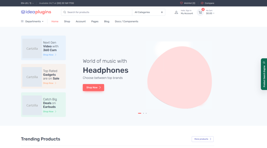 WooCommerce Product Search Engine