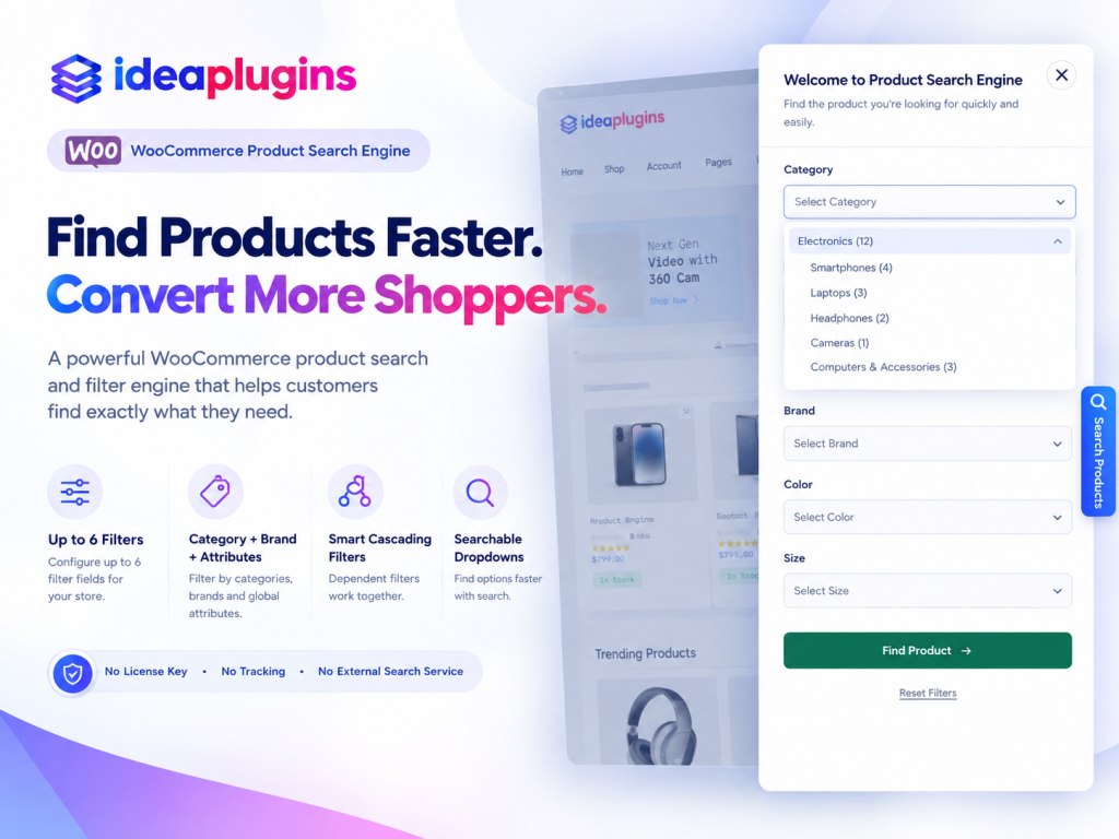 Woocommerce Product Search Engine Plugin
