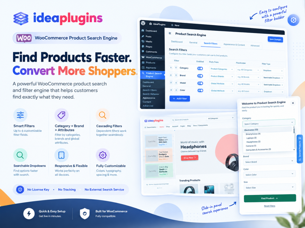 WooCommerce Product Search Engine
