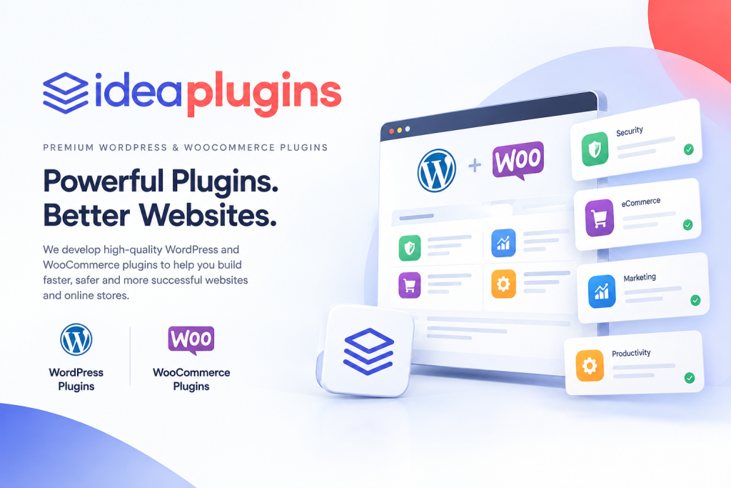IdeaPlugins WordPress and WooCommerce plugins