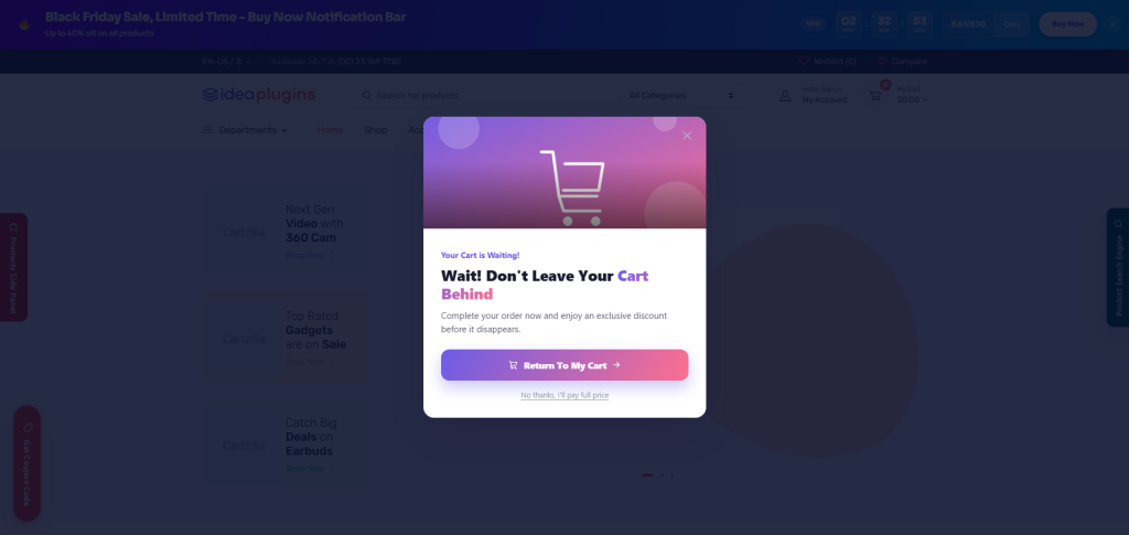Abandoned Cart Recovery for WooCommerce