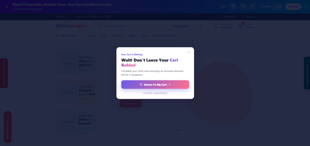 Abandoned Cart Recovery for WooCommerce