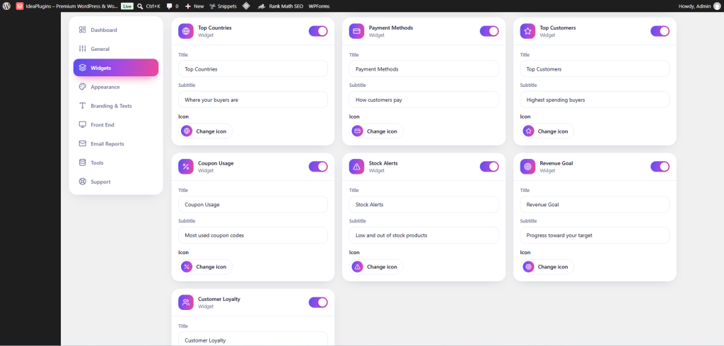 WooCommerce Sales Dashboard – Analytics & Reports