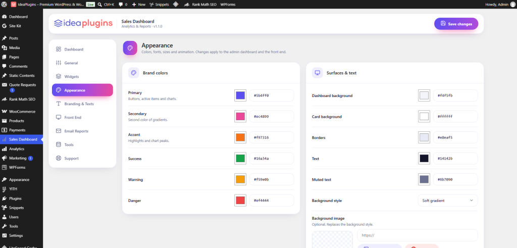 WooCommerce Sales Dashboard – Analytics & Reports